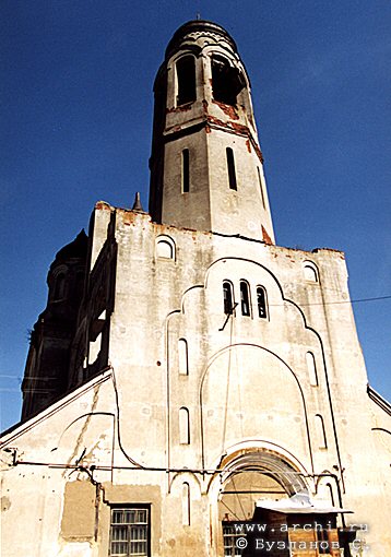 Borovsk district. Borovsk. Belfry of Intercession Church. XX 