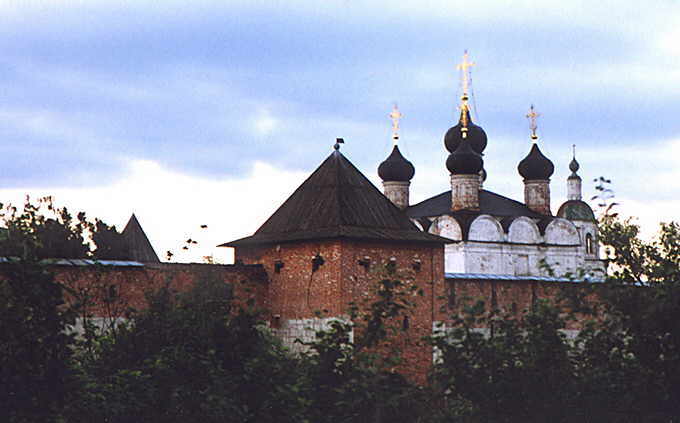 Zaraysk district. Zaraysk. Kremlin. Church of St. Nikolas. XVII cent.