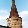 Volokolamsk district. Terayevo. Iosiph-Volokolamsky Monastery. Voskresenskaya (Resurrection) Tower. XVII I.Neverov