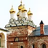Volokolamsk district. Terayevo. Iosiph-Volokolamsky Monastery. Epiphany Church with refectory. XVI-XVII