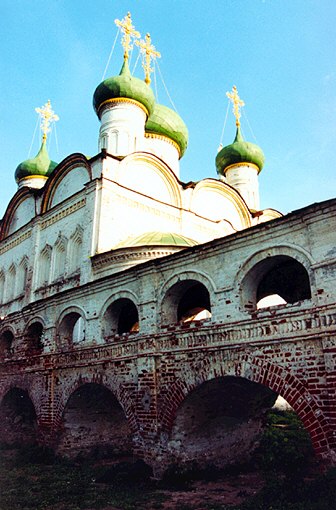 Nyzhny Novgorod. Pechersky Monastery. Ascension Church. XVII Antip Vozoulin