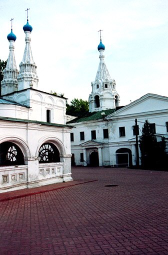 Nyzhny Novgorod. Annunciation Monastery. Assumption Church and Belfry. XVII