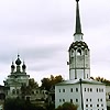 Solikamsk district. Solikamsk. Belfry of complex of churches. XVIII