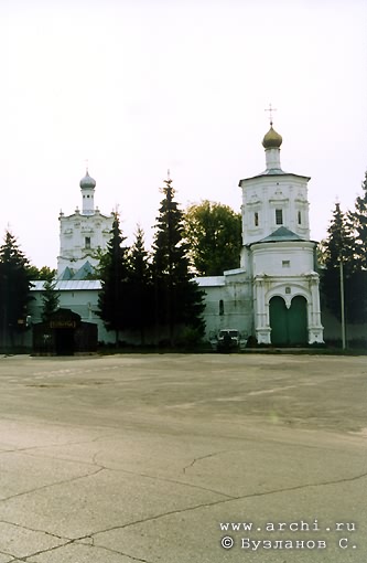 Ryazansky district. Solotcha. Intercession Monastery. Church of John the Precursor. Fragment. XVII Ya.Bukhvostov