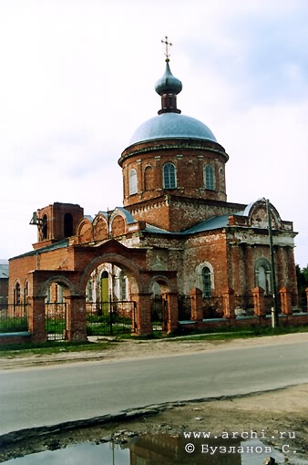 Ryazansky district. Solotcha. Church of Alexandre Nevsky. XIX