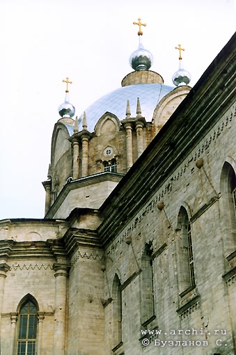Kasimovsky district. Gus-Zhelezny. Trinity Church. Fragment. XIX I.Gagin