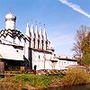 Tikhvinsky district. Tikhvin. Assumption Monastery. Belfry and Intercession Church. XVI-XVII