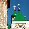Lodeynopolsky district. Oyat. Initiation Monastery. Initiation Church. Fragment. XIX