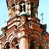 Ostashkovsky district. Ostashkov. Monastery of The Sign Icon of the Virgin. Belfry. Fragment. XIX