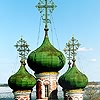 Ostashkovsky district. Ostashkov. Trinity church. Fragment. XVII