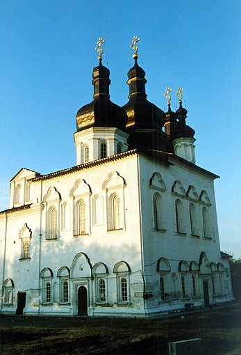 Tyumen district. Tyumen. Trinity Monastery. Trinity church. XVIII F.Leschinsky