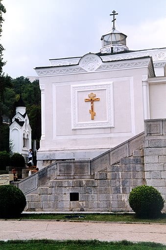 Yalta district. Livadiya. Livadiysky Palace. Church. �� N.P.Krasnov