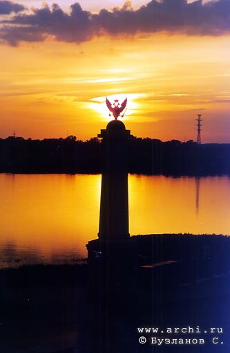 Kasimovsky district. Kasimov. Petrovskaya gate. XIX