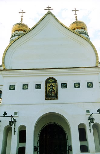 Tolyatti district. Tolyatti. Transfiguration Church. Fragment. ��I