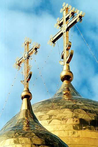 Tolyatti district. Tolyatti. Transfiguration Church. Fragment. ��I