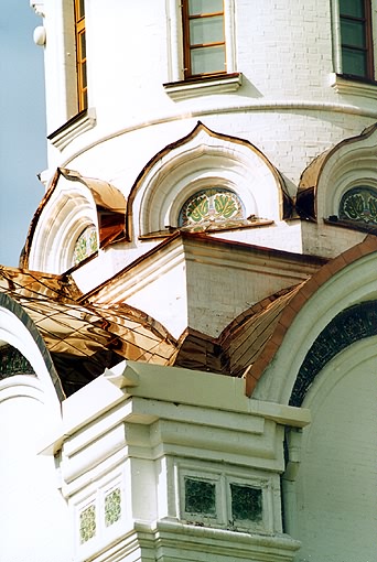 Tolyatti district. Tolyatti. Transfiguration Church. Fragment. ��I