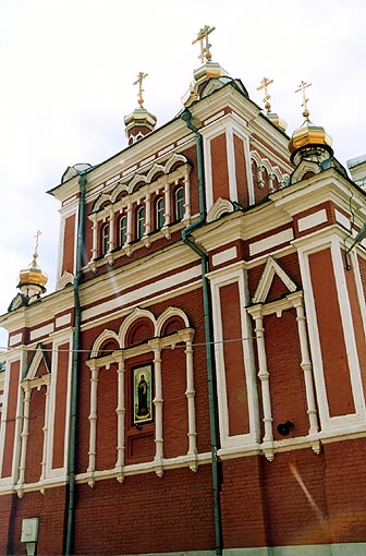 Samara district. Samara. Monastery of Iverskaya Icon of the Virgin. Church of the Jerusalem Virgin. �� T.Khilinsky