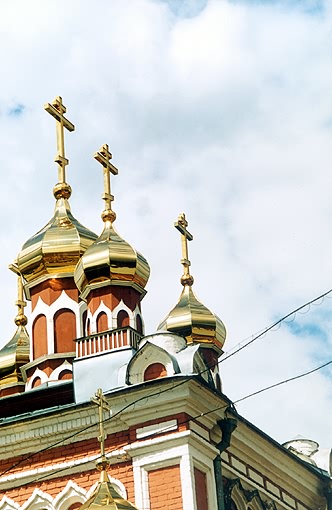 Samara district. Samara. Monastery of Iverskaya Icon of the Virgin. Church of the Jerusalem Virgin. �� T.Khilinsky