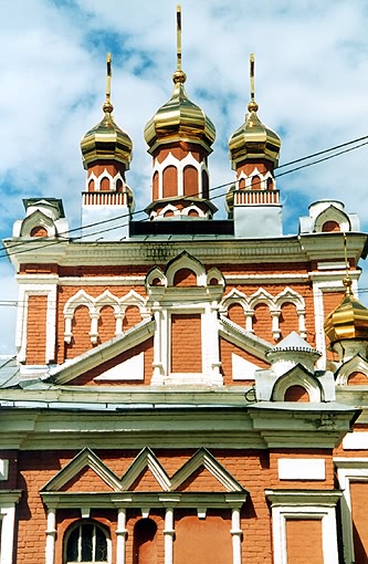 Samara district. Samara. Monastery of Iverskaya Icon of the Virgin. Church of the Jerusalem Virgin. �� T.Khilinsky